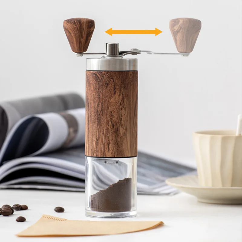 Adjustable settings on a quality hand grinder for different brewing methods