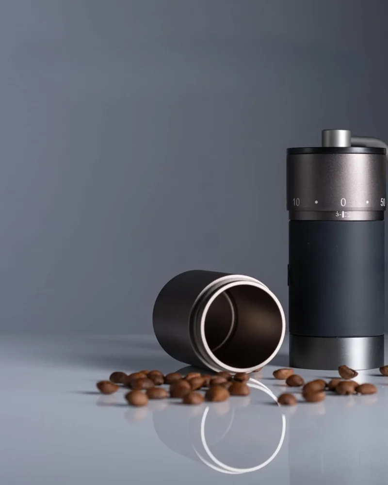 Premium Stainless Steel Burr Manual Coffee Grinder with Adjustable Settings for Multiple Brewing Methods - Image 5