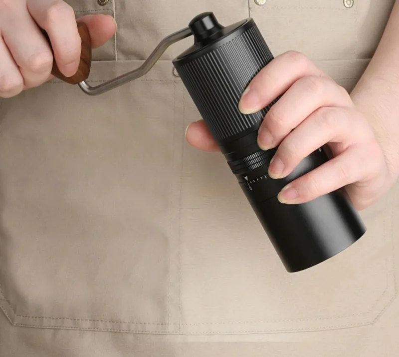 Premium 7-Core Burr Manual Coffee Grinder with External Adjustment for Precision Brewing - Image 3