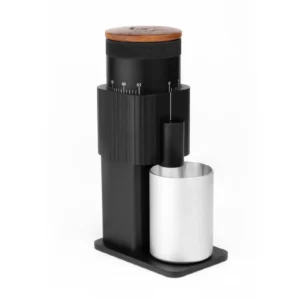 Aluminum Alloy Stainless Steel Burr Manual Coffee Grinder with Precision Settings for Travel
