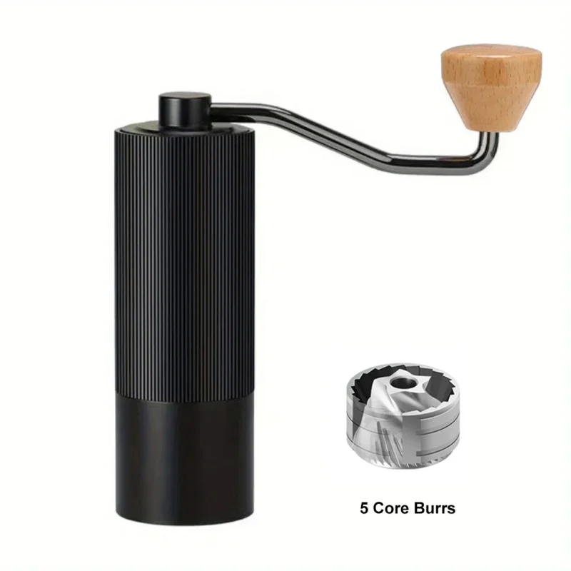 Premium Stainless Steel Manual Coffee Grinder with Adjustable Settings for Espresso - Image 7