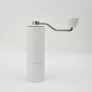 Stainless Steel Professional Manual Coffee Grinder with Double Bearings for Pour-Over and Espresso