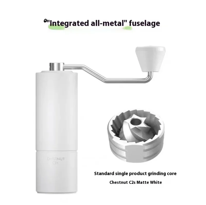 Stainless Steel Burr Manual Coffee Grinder with Adjustable Settings for Precision Brewing - Image 10