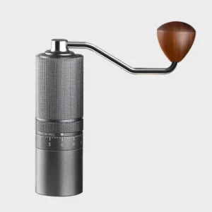 Premium Stainless Steel Burr Manual Coffee Grinder with Adjustable Settings for Espresso