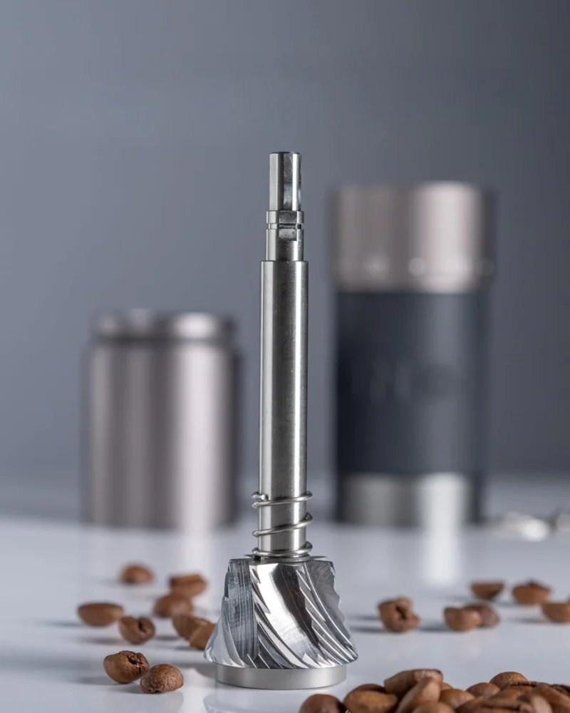 Premium Stainless Steel Burr Manual Coffee Grinder with Adjustable Settings for Multiple Brewing Methods - Image 4