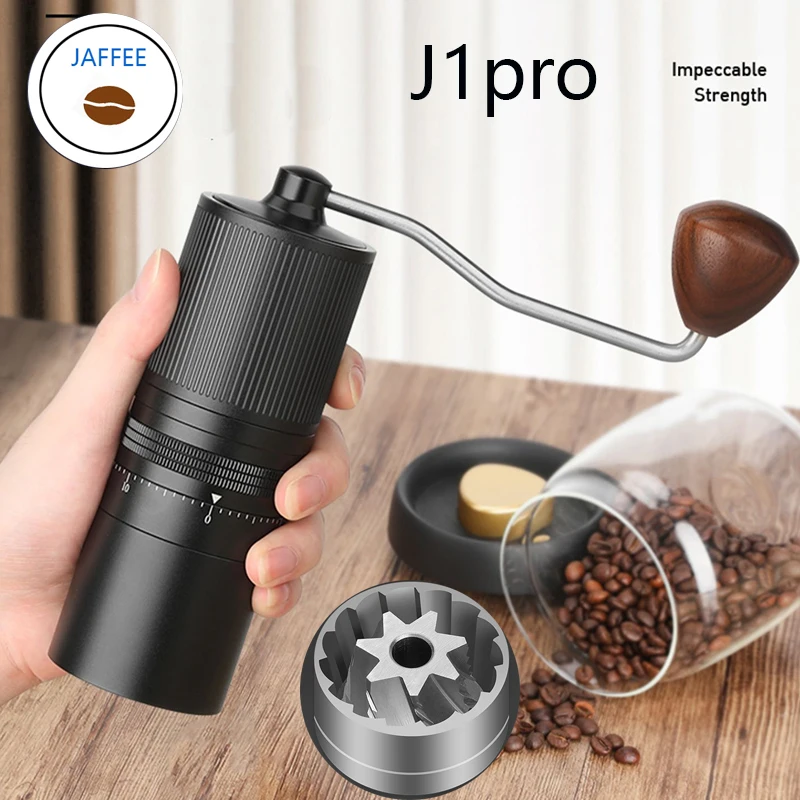 High-precision burr mechanism for consistent espresso grinding
