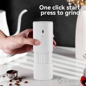 Premium Stainless Steel Electric Burr Coffee Grinder with Precision Settings for Espresso and Drip