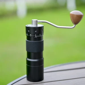 Premium Stainless Steel Manual Coffee Grinder with Magnetic Assembly for Precision Brewing