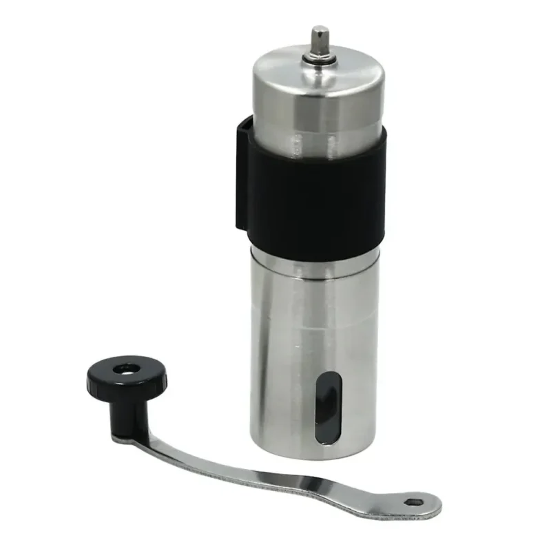 Stainless Steel Burr Manual Coffee Grinder with Adjustable Settings for Home Brewing - Image 7