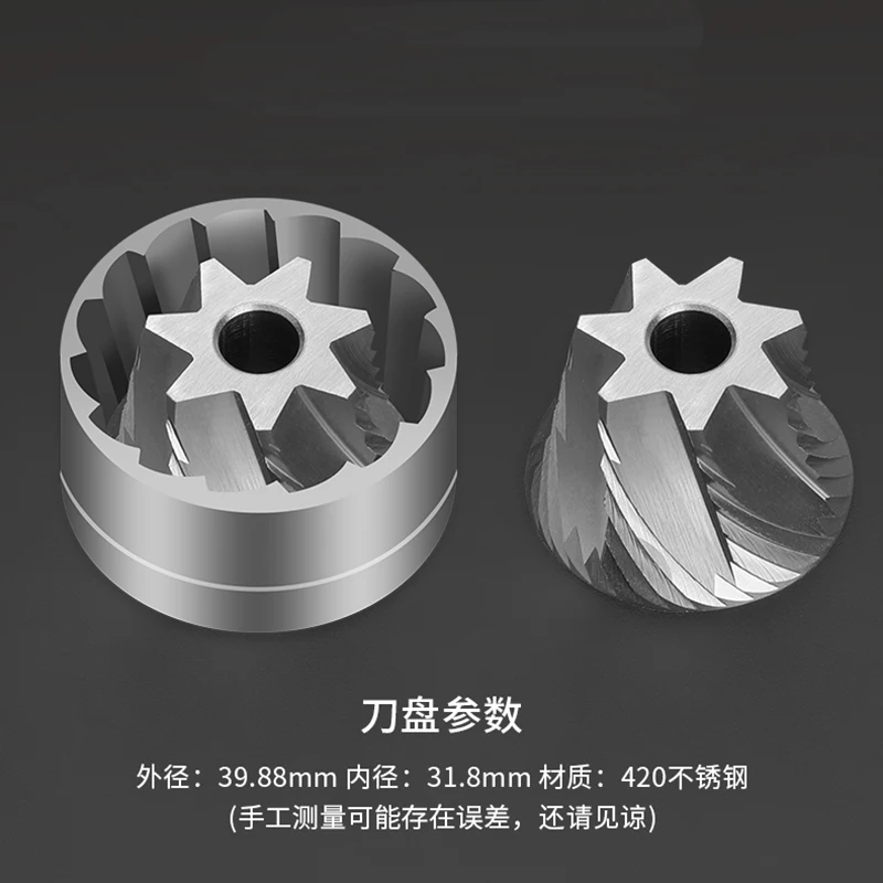 Precision manual grinder with advanced adjustment mechanisms for espresso extraction